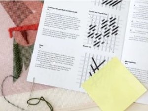 Návod k vyšívání a Knihovna našich oblíbených stehů