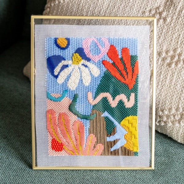 Artist Designed Needlepoint Kit for Beginners - The Marsh