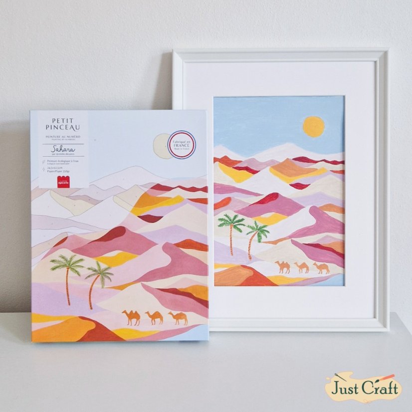 Painting by numbers Petit Pinceau - Sahara