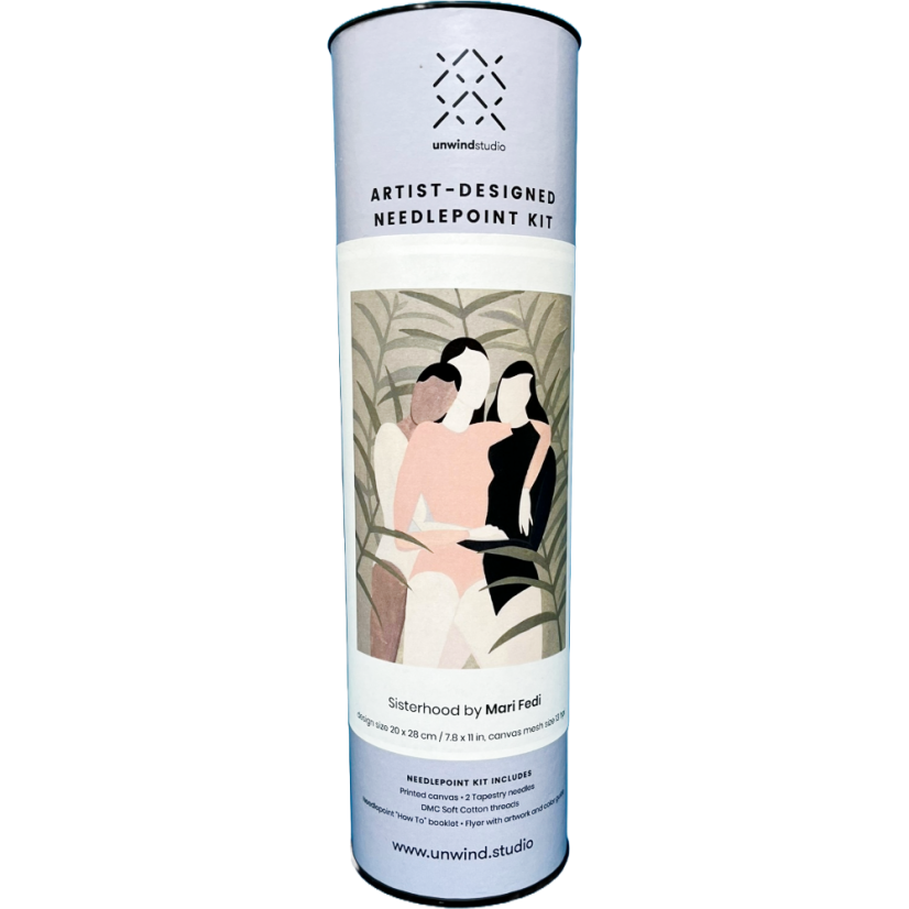 Autorská vyšívací sada - Sisterhood