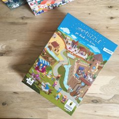 Puzzle pro děti Vrať se v čase (plus plakát) - Středověk