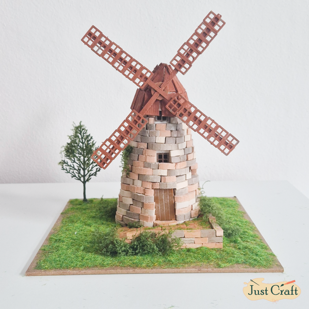 Brick construction kit Windmill completed